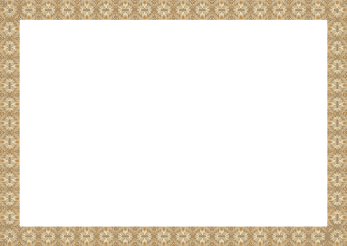 Geometric border frame, A4 size, for book covers, cards, and rug making, Navajo tribal pattern. png
