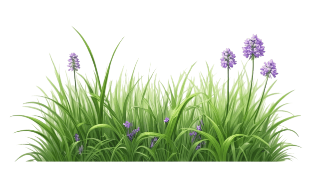 grass and flower. summer grass clipart png