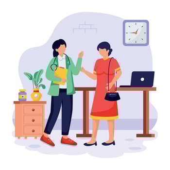 Appointment Booking Flat Illustrations vector