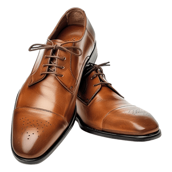 Mens shoe isolated on transparent background png