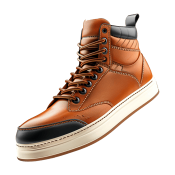 Mens shoe isolated on transparent background png