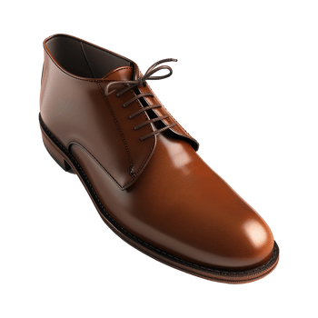 Mens shoe isolated on transparent background png