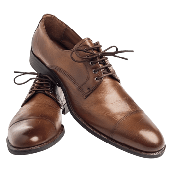 Mens shoe isolated on transparent background png