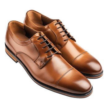 Mens shoe isolated on transparent background png