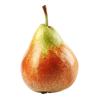 Pear fruit isolated on transparent background png