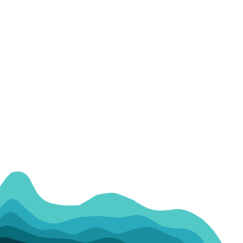 Summer beach in blue colour png