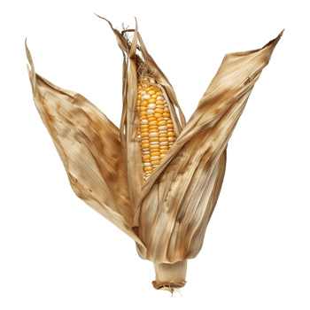 Dry Corn on Transparent Background png