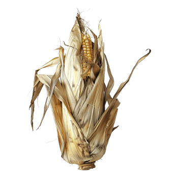 Dry Corn on Transparent Background png