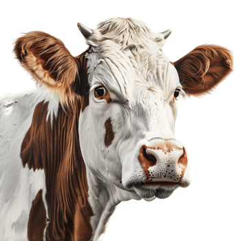 Cow on Transparent Background png