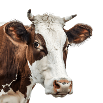 Cow on Transparent Background png