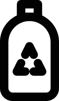 Bottle drink icon symbol image. Illustration of the drink water bottle glass design image vector