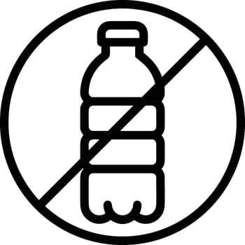 Bottle drink icon symbol image. Illustration of the drink water bottle glass design image vector