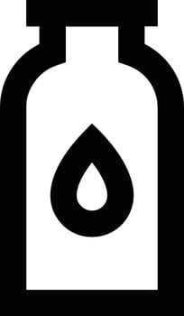 Bottle drink icon symbol image. Illustration of the drink water bottle glass design image vector