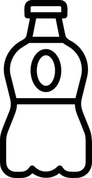 Bottle drink icon symbol image. Illustration of the drink water bottle glass design image vector