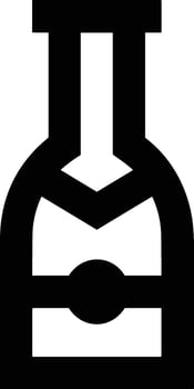 Bottle drink icon symbol image. Illustration of the drink water bottle glass design image vector