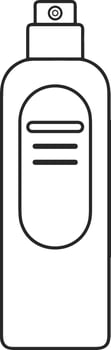 Bottle drink icon symbol image. Illustration of the drink water bottle glass design image vector