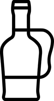 Bottle drink icon symbol image. Illustration of the drink water bottle glass design image vector