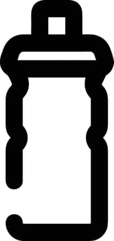 Bottle drink icon symbol image. Illustration of the drink water bottle glass design image vector