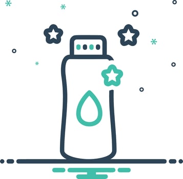 Bottle drink icon symbol image. Illustration of the drink water bottle glass design image vector