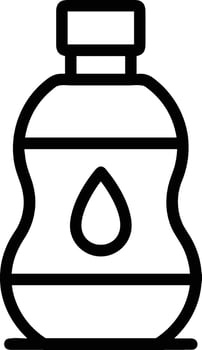 Bottle drink icon symbol image. Illustration of the drink water bottle glass design image vector