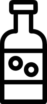 Bottle drink icon symbol image. Illustration of the drink water bottle glass design image vector