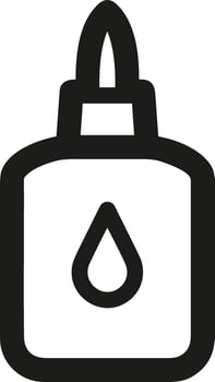 Bottle drink icon symbol image. Illustration of the drink water bottle glass design image vector