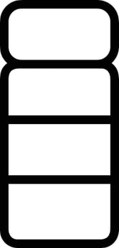 Bottle drink icon symbol image. Illustration of the drink water bottle glass design image vector