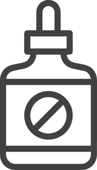 Bottle drink icon symbol image. Illustration of the drink water bottle glass design image vector