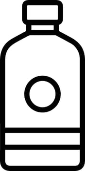 Bottle drink icon symbol image. Illustration of the drink water bottle glass design image vector