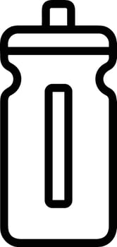 Bottle drink icon symbol image. Illustration of the drink water bottle glass design image vector