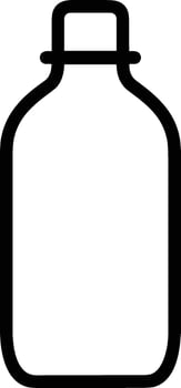 Bottle drink icon symbol image. Illustration of the drink water bottle glass design image vector
