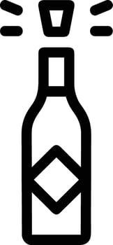 Bottle drink icon symbol image. Illustration of the drink water bottle glass design image vector
