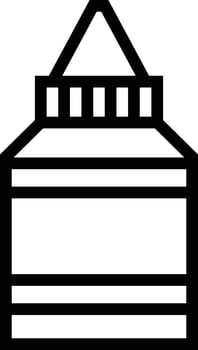 Bottle drink icon symbol image. Illustration of the drink water bottle glass design image vector