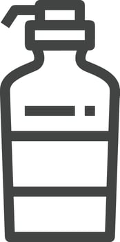 Bottle drink icon symbol image. Illustration of the drink water bottle glass design image vector
