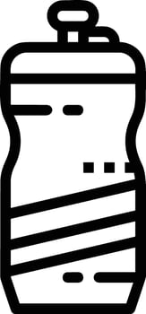 Bottle drink icon symbol image. Illustration of the drink water bottle glass design image vector