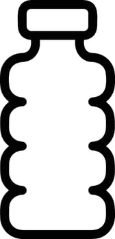 Bottle drink icon symbol image. Illustration of the drink water bottle glass design image vector