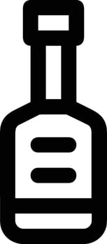 Bottle drink icon symbol image. Illustration of the drink water bottle glass design image vector