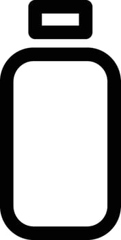Bottle drink icon symbol image. Illustration of the drink water bottle glass design image vector