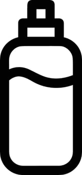 Bottle drink icon symbol image. Illustration of the drink water bottle glass design image vector