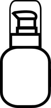 Bottle drink icon symbol image. Illustration of the drink water bottle glass design image vector
