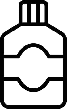 Bottle drink icon symbol image. Illustration of the drink water bottle glass design image vector