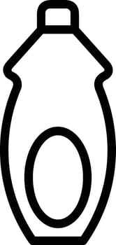 Bottle drink icon symbol image. Illustration of the drink water bottle glass design image vector