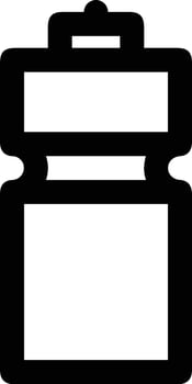 Bottle drink icon symbol image. Illustration of the drink water bottle glass design image vector