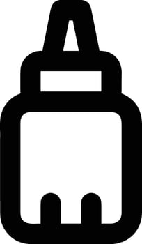 Bottle drink icon symbol image. Illustration of the drink water bottle glass design image vector