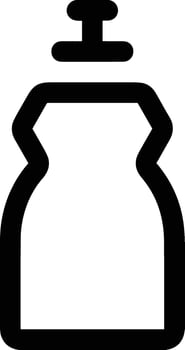 Bottle drink icon symbol image. Illustration of the drink water bottle glass design image vector