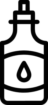 Bottle drink icon symbol image. Illustration of the drink water bottle glass design image vector