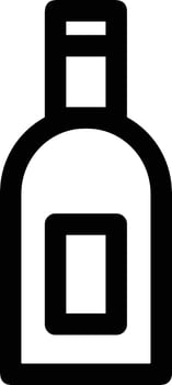 Bottle drink icon symbol image. Illustration of the drink water bottle glass design image vector