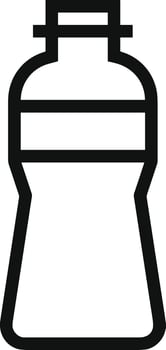 Bottle drink icon symbol image. Illustration of the drink water bottle glass design image vector
