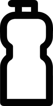 Bottle drink icon symbol image. Illustration of the drink water bottle glass design image vector