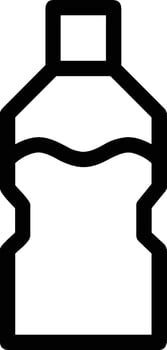 Bottle drink icon symbol image. Illustration of the drink water bottle glass design image vector